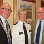 Assistant Chief Constable Judith Gillespie with former colleague George